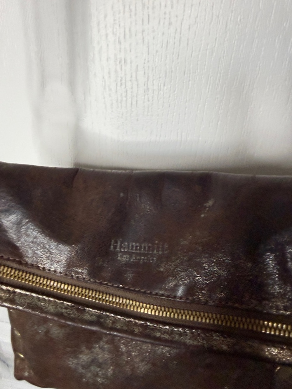 Hammitt Metallic Brown Crossbody Bag - Picture 3 of 10